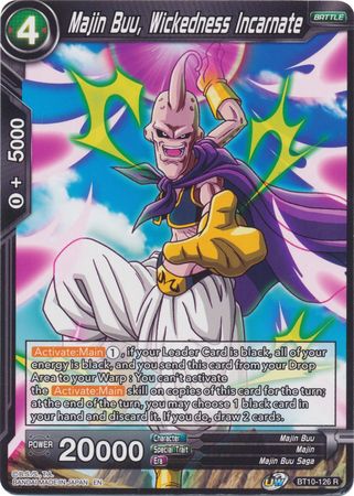Majin Buu, Wickedness Incarnate (BT10-126) [Rise of the Unison Warrior 2nd Edition] | Sanctuary Gaming