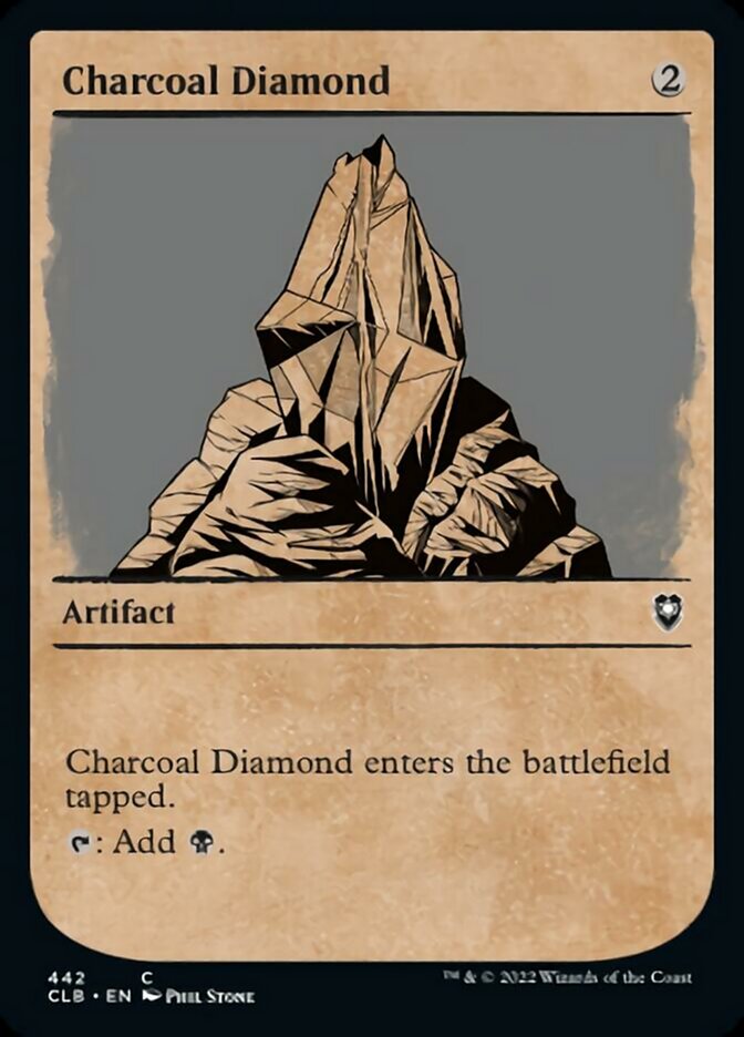 Charcoal Diamond (Showcase) [Commander Legends: Battle for Baldur's Gate] | Sanctuary Gaming