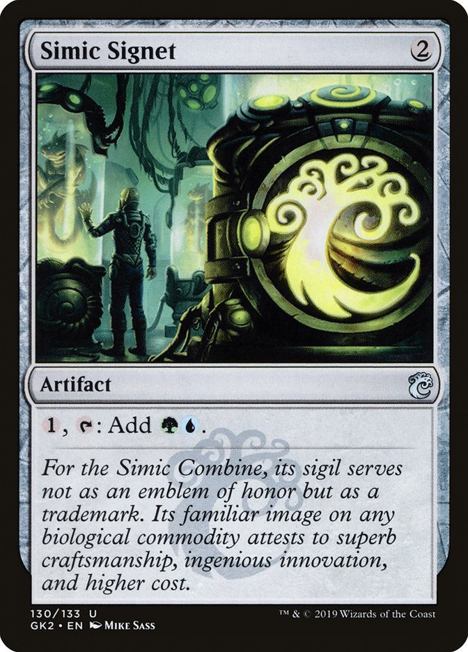 Simic Signet [Ravnica Allegiance Guild Kit] | Sanctuary Gaming