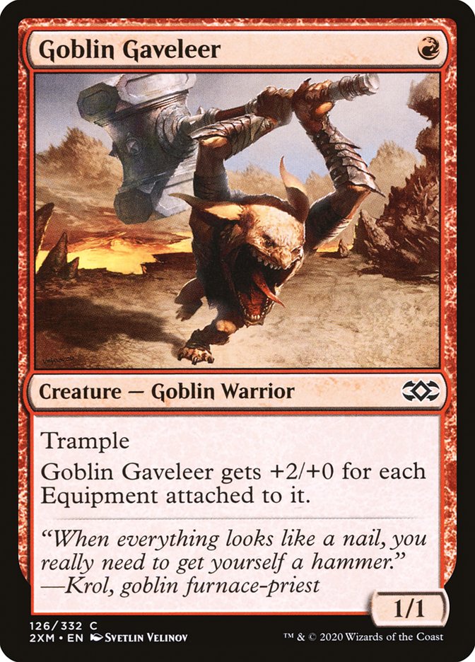 Goblin Gaveleer [Double Masters] | Sanctuary Gaming