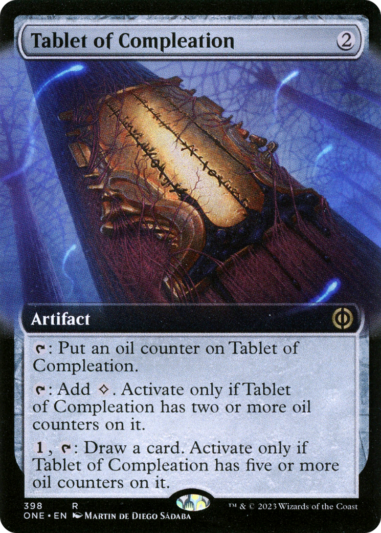 Tablet of Compleation (Extended Art) [Phyrexia: All Will Be One] | Sanctuary Gaming