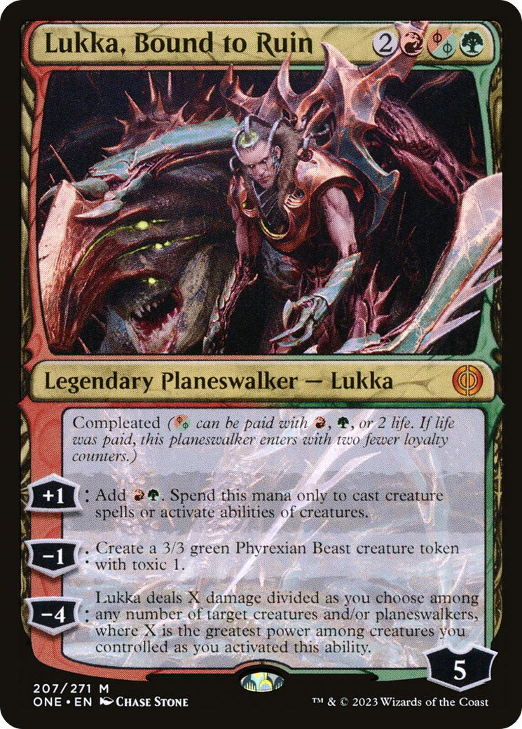 Lukka, Bound to Ruin [Phyrexia: All Will Be One] | Sanctuary Gaming