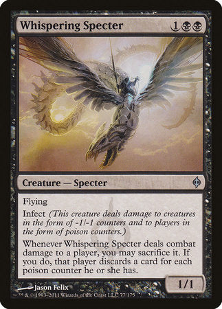 Whispering Specter [New Phyrexia] | Sanctuary Gaming