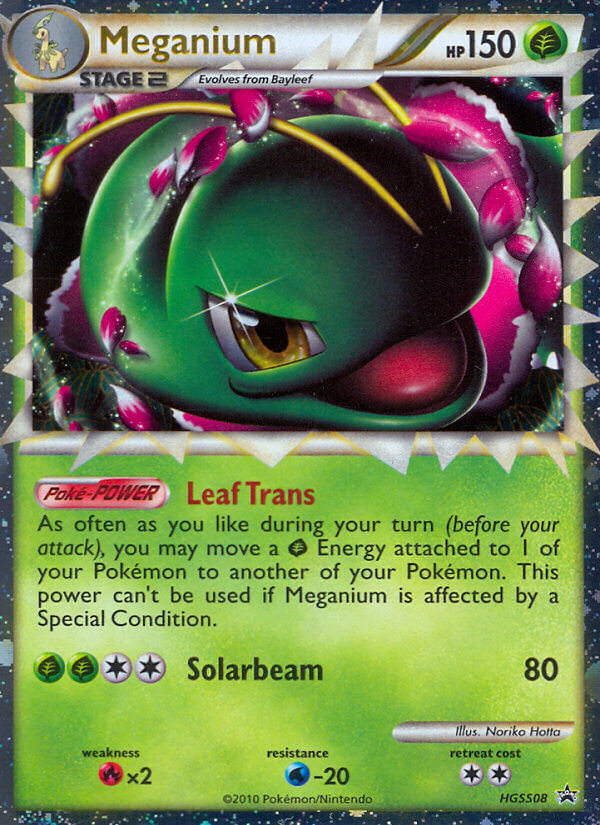 Meganium (HGSS08) [HeartGold & SoulSilver: Black Star Promos] | Sanctuary Gaming