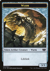Wurm (033/036) // Goat Double-sided Token [Commander 2014 Tokens] | Sanctuary Gaming