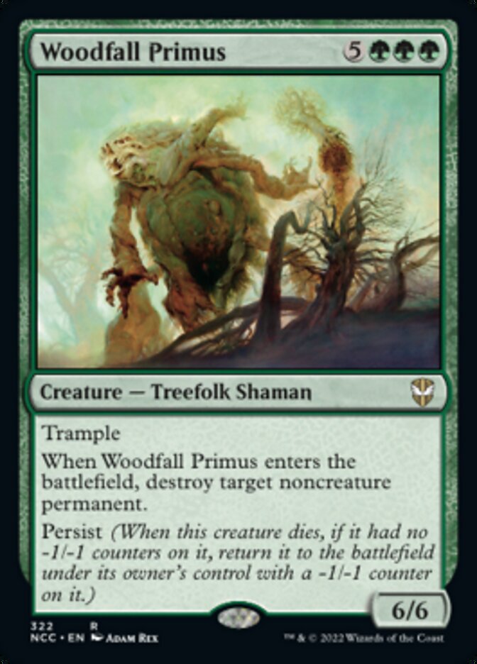 Woodfall Primus [Streets of New Capenna Commander] | Sanctuary Gaming
