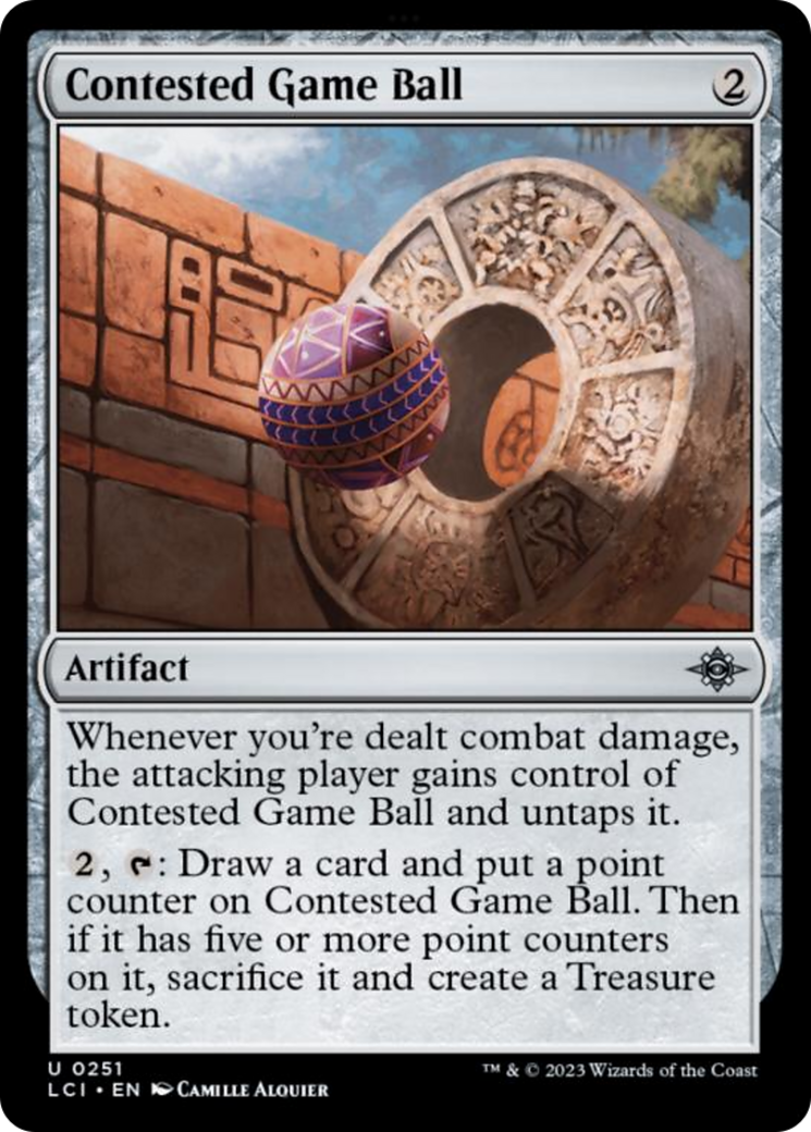 Contested Game Ball [The Lost Caverns of Ixalan] | Sanctuary Gaming