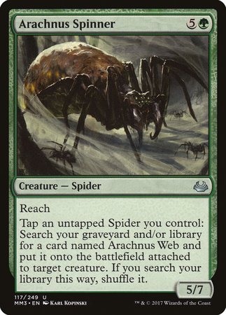 Arachnus Spinner [Modern Masters 2017] | Sanctuary Gaming