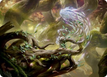 Emergent Sequence Art Card [Strixhaven: School of Mages Art Series] | Sanctuary Gaming