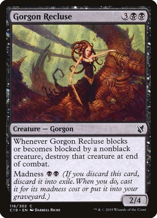 Gorgon Recluse [Commander 2019] | Sanctuary Gaming