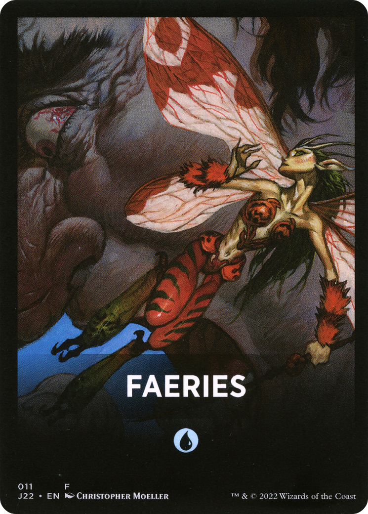 Faeries Theme Card [Jumpstart 2022 Front Cards] | Sanctuary Gaming