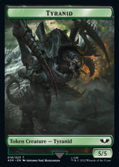 Tyranid (017) // Tyranid (018) Double-sided Token (Surge Foil) [Universes Beyond: Warhammer 40,000 Tokens] | Sanctuary Gaming