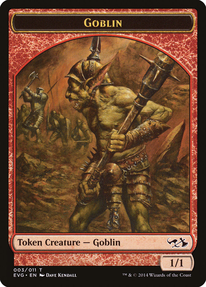 Goblin Token (Elves vs. Goblins) [Duel Decks Anthology Tokens] | Sanctuary Gaming