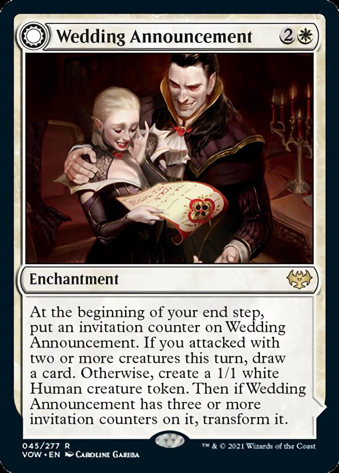 Wedding Announcement // Wedding Festivity [Innistrad: Crimson Vow] | Sanctuary Gaming