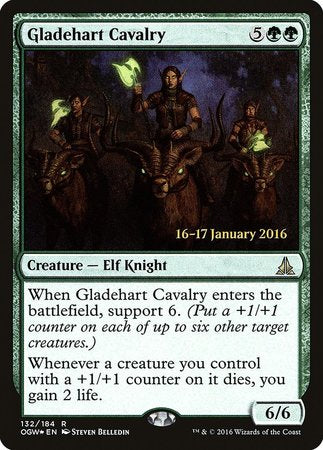 Gladehart Cavalry [Oath of the Gatewatch Promos] | Sanctuary Gaming