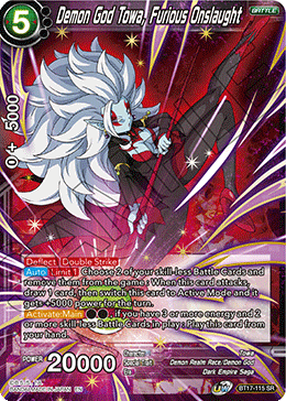 Demon God Towa, Furious Onslaught (BT17-115) [Ultimate Squad] | Sanctuary Gaming