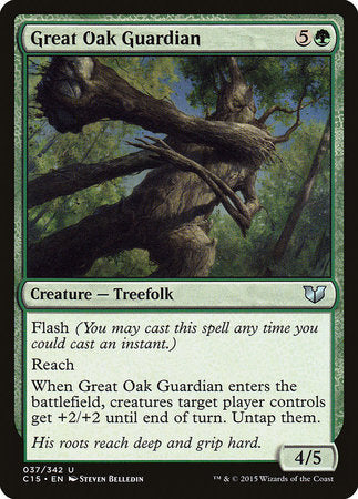 Great Oak Guardian [Commander 2015] | Sanctuary Gaming