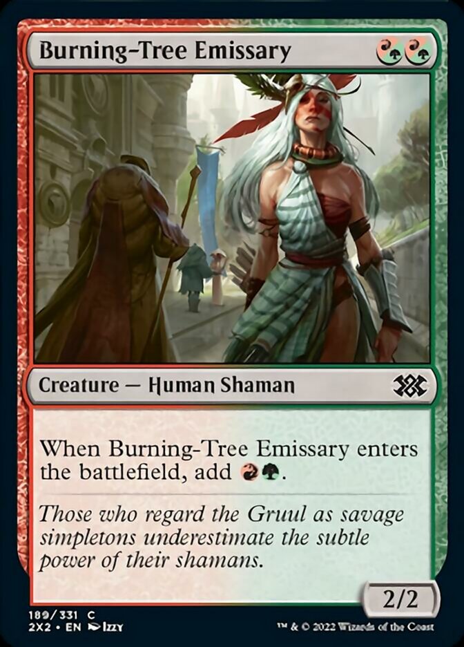 Burning-Tree Emissary [Double Masters 2022] | Sanctuary Gaming