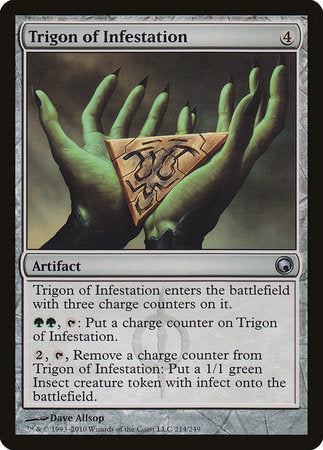 Trigon of Infestation [Scars of Mirrodin] | Sanctuary Gaming