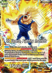 Vegeta // SS Vegeta, Fighting Instincts (Starter Deck Exclusive) (SD22-01) [Power Absorbed] | Sanctuary Gaming