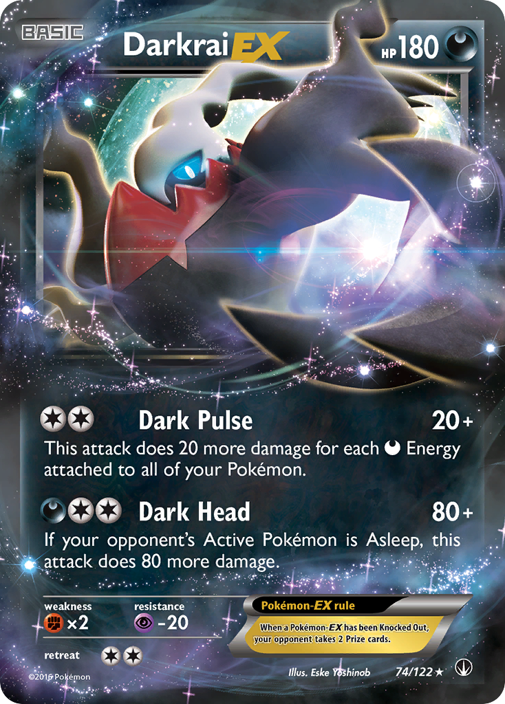 Darkrai EX (74/122) [XY: BREAKpoint] | Sanctuary Gaming