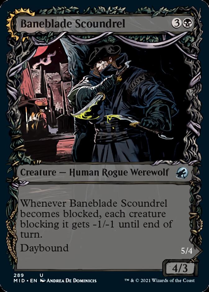 Baneblade Scoundrel // Baneclaw Marauder (Showcase Equinox) [Innistrad: Midnight Hunt] | Sanctuary Gaming