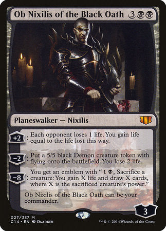 Ob Nixilis of the Black Oath [Commander 2014] | Sanctuary Gaming