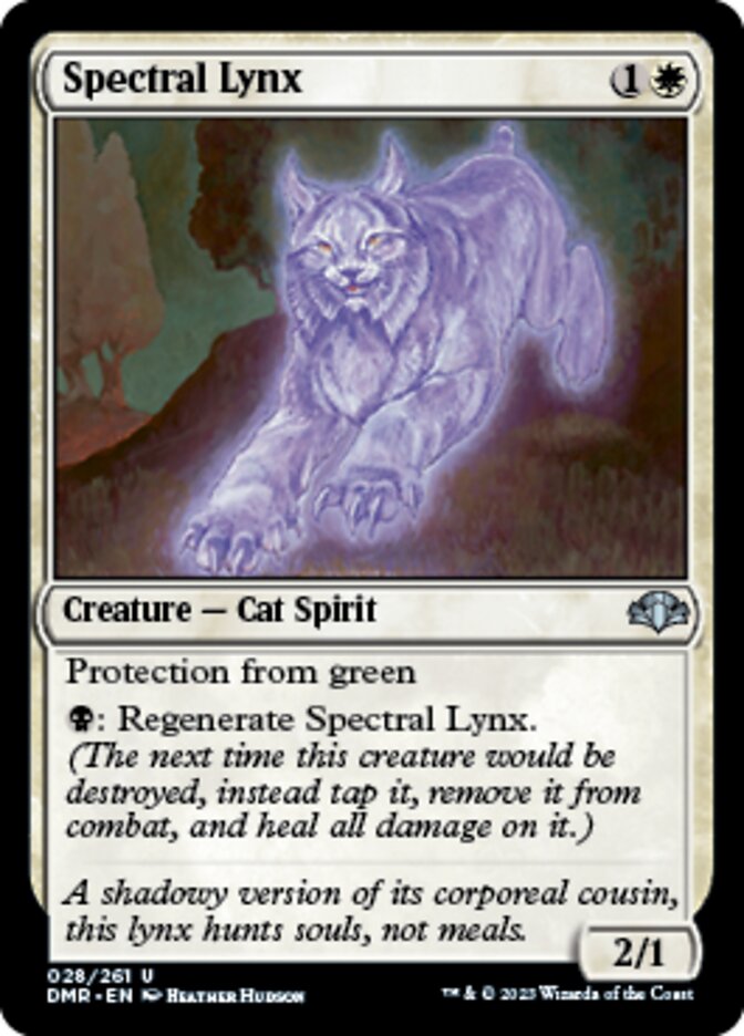 Spectral Lynx [Dominaria Remastered] | Sanctuary Gaming
