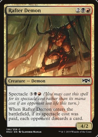 Rafter Demon [Ravnica Allegiance] | Sanctuary Gaming