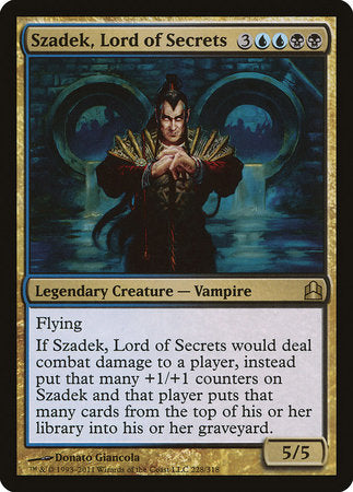 Szadek, Lord of Secrets [Commander 2011] | Sanctuary Gaming
