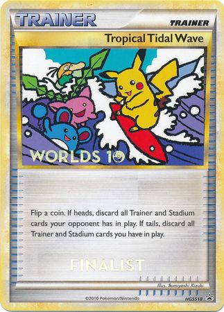 Tropical Tidal Wave (HGSS18) (Finalist) [HeartGold & SoulSilver: Black Star Promos] | Sanctuary Gaming