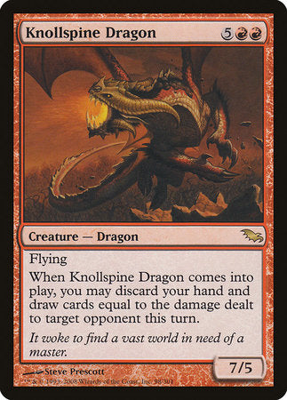 Knollspine Dragon [Shadowmoor] | Sanctuary Gaming