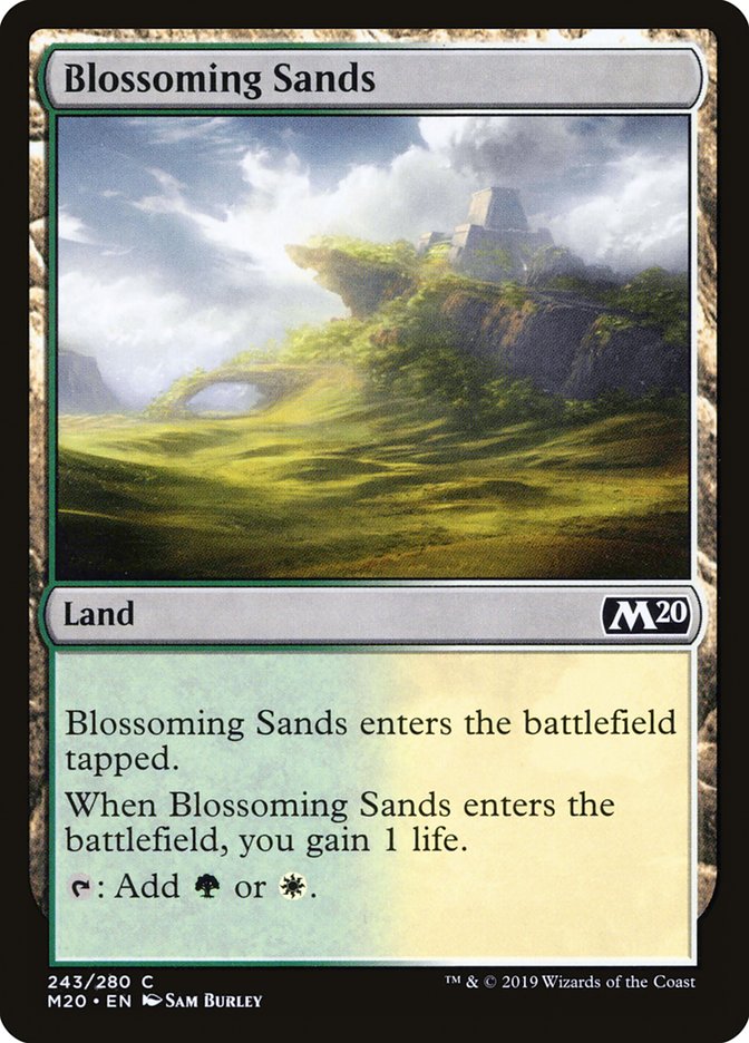 Blossoming Sands [Core Set 2020] | Sanctuary Gaming