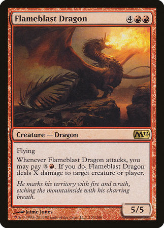 Flameblast Dragon [Magic 2012] | Sanctuary Gaming