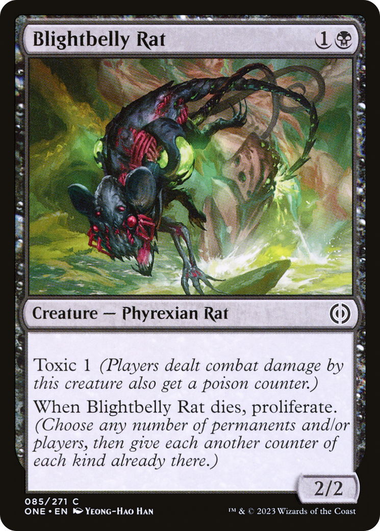 Blightbelly Rat [Phyrexia: All Will Be One] | Sanctuary Gaming