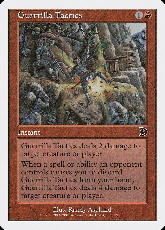 Guerrilla Tactics (Falling) [Deckmasters] | Sanctuary Gaming