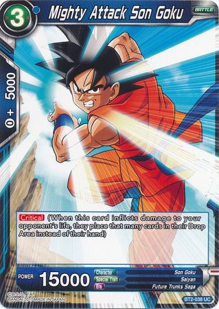 Mighty Attack Son Goku (BT2-038) [Union Force] | Sanctuary Gaming