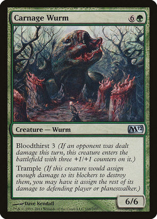 Carnage Wurm [Magic 2012] | Sanctuary Gaming