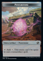 Powerstone // Elemental Double-Sided Token [The Brothers' War Tokens] | Sanctuary Gaming