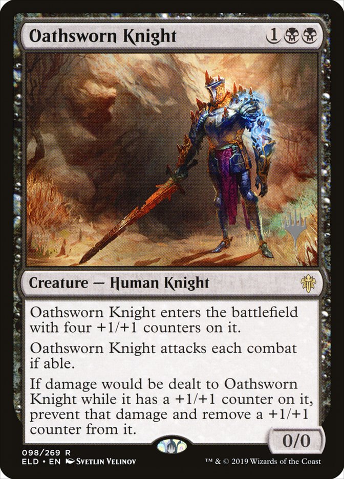 Oathsworn Knight (Promo Pack) [Throne of Eldraine Promos] | Sanctuary Gaming