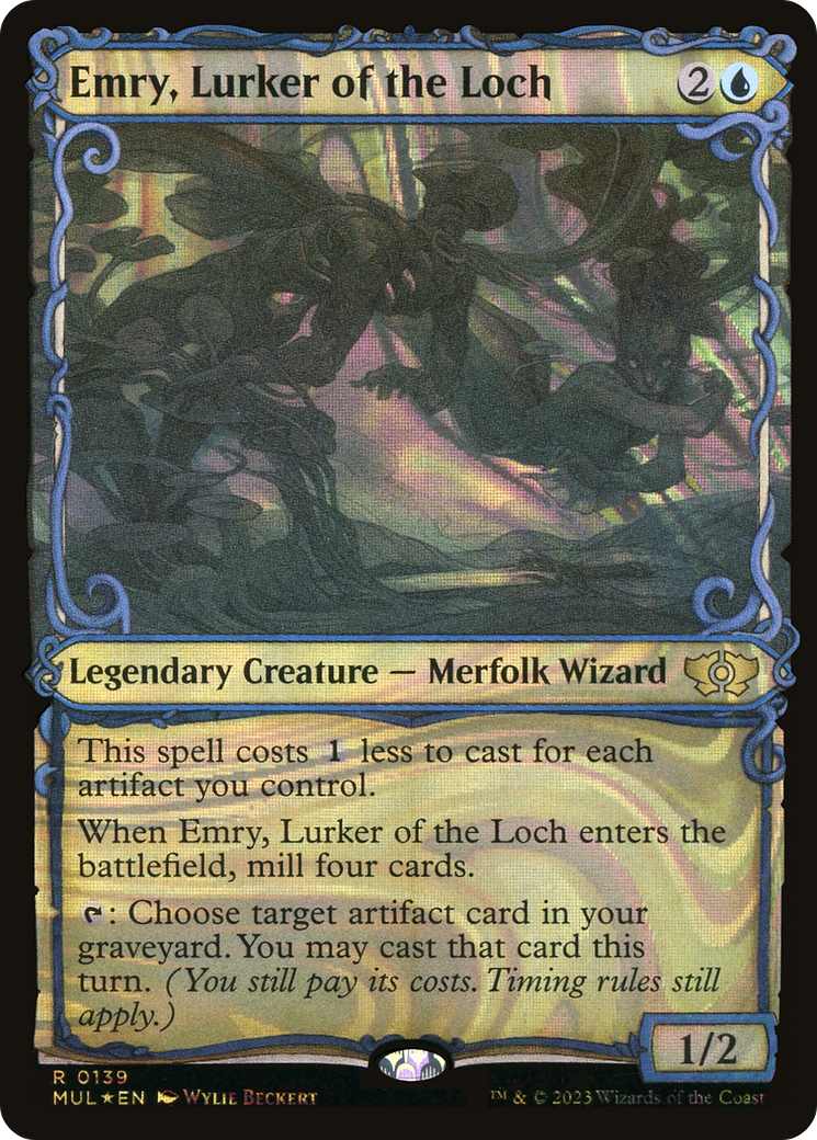 Emry, Lurker of the Loch (Halo Foil) [Multiverse Legends] | Sanctuary Gaming
