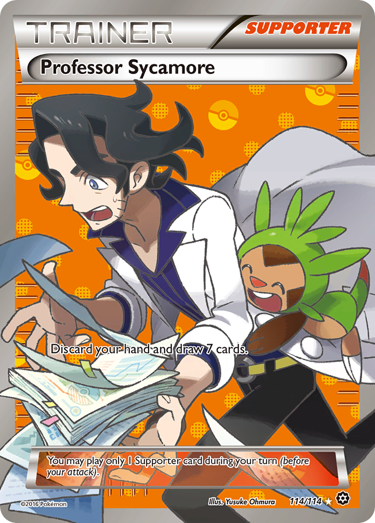 Professor Sycamore (114/114) [XY: Steam Siege] | Sanctuary Gaming