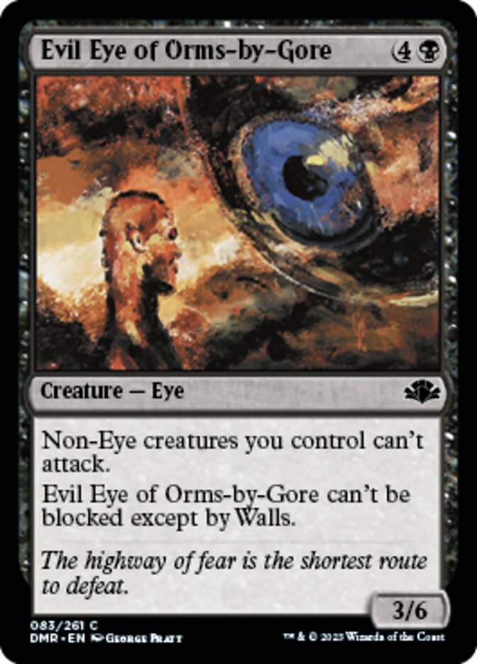 Evil Eye of Orms-by-Gore [Dominaria Remastered] | Sanctuary Gaming