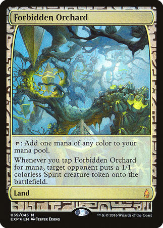 Forbidden Orchard [Zendikar Expeditions] | Sanctuary Gaming