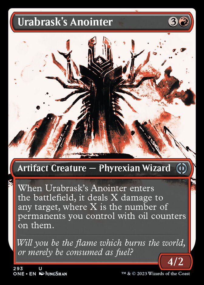 Urabrask's Anointer (Showcase Ichor) [Phyrexia: All Will Be One] | Sanctuary Gaming