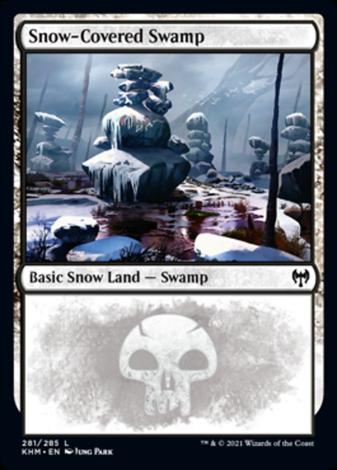 Snow-Covered Swamp (281) [Kaldheim] | Sanctuary Gaming
