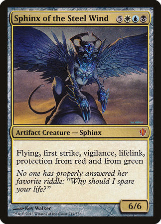 Sphinx of the Steel Wind [Commander 2013] | Sanctuary Gaming