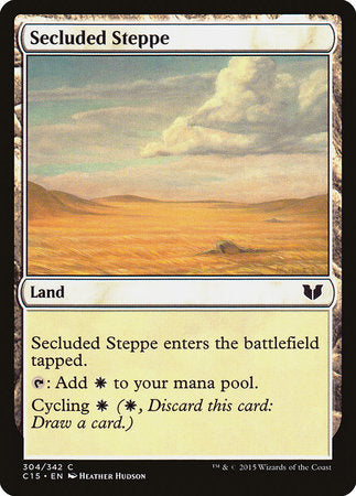 Secluded Steppe [Commander 2015] | Sanctuary Gaming