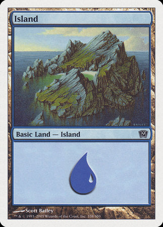Island (338) [Ninth Edition] | Sanctuary Gaming
