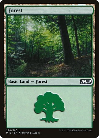 Forest (278) [Core Set 2019] | Sanctuary Gaming